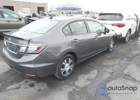 2014 Honda Civic Hybrid from USA, damaged, VIN 19XFB4F24EE201757